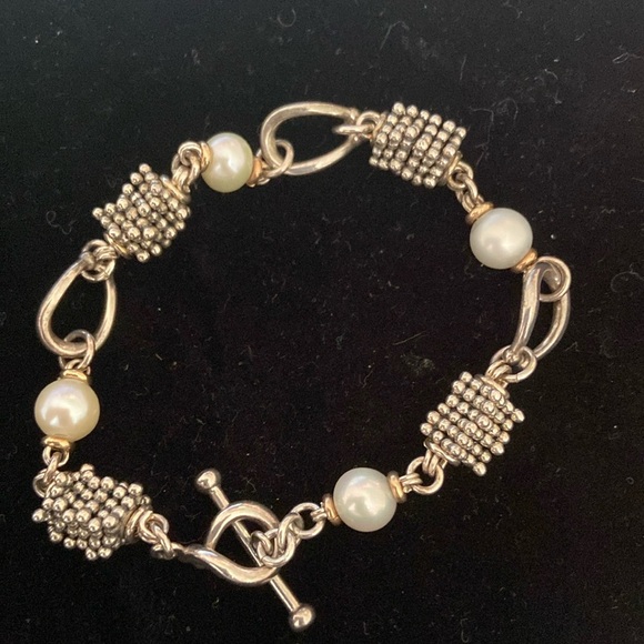 Michael Dawkins Jewelry - Michael Dawkins Silver and White Bracelet